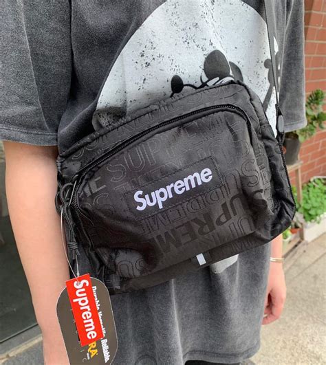 supreme reflective shoulder bag fake|check if your supreme bag is real.